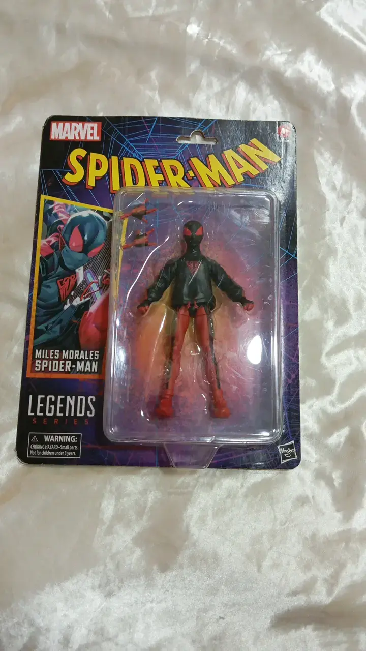 Figura de acción Miles Morales Spider-Man Legends - 1