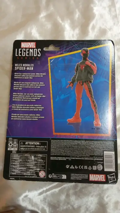 Figura de acción Miles Morales Spider-Man Legends - miniatura 2