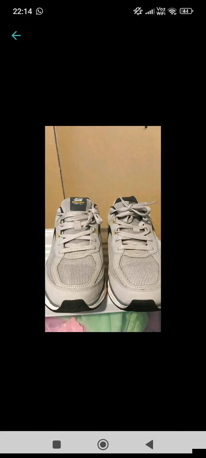 Zapatillas deportivas Skecher grises para hombre - 2
