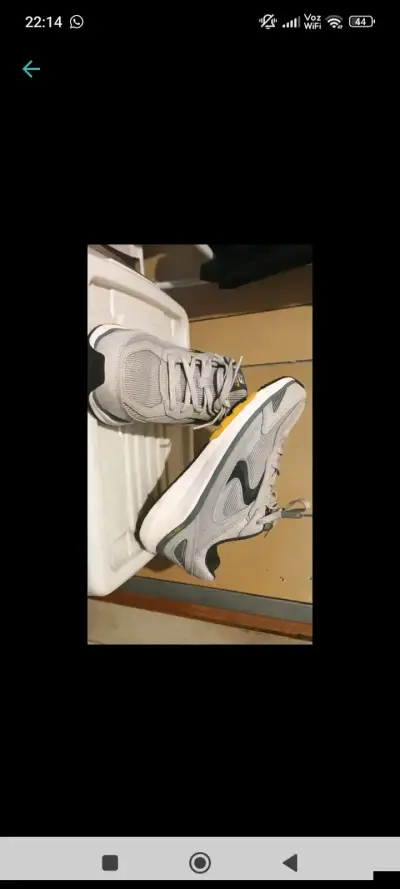 Zapatillas deportivas Skecher grises para hombre - miniatura 3