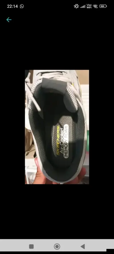 Zapatillas deportivas Skecher grises para hombre - miniatura 5