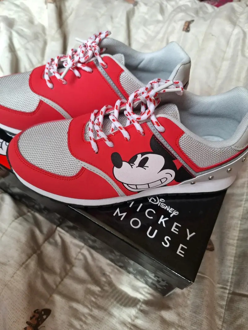 Zapatillas deportivas Disney Mickey Mouse rojas - 3