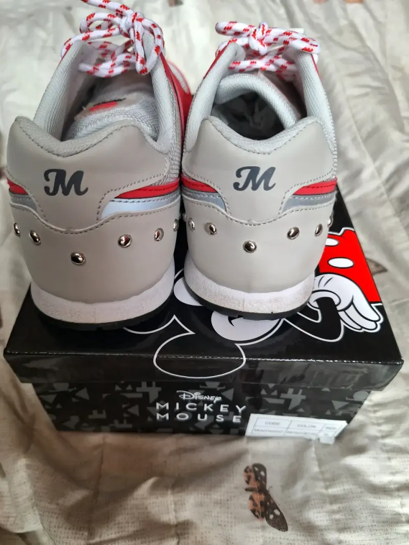 Zapatillas deportivas Disney Mickey Mouse rojas - 4