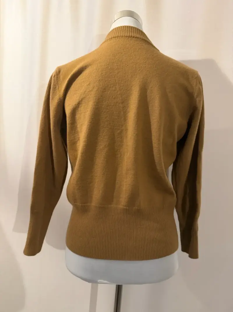 Sweater de lana color camel Roberto Sarto - 2