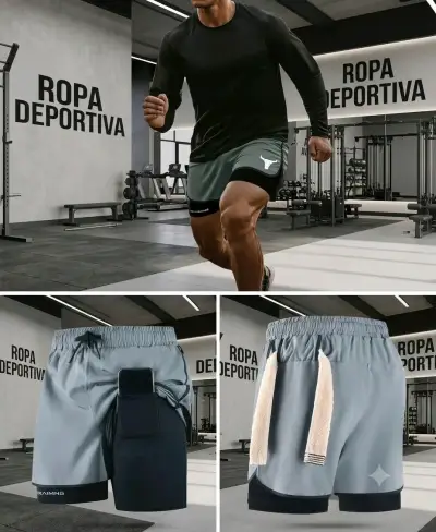Short deportivo secado rapido - miniatura 1