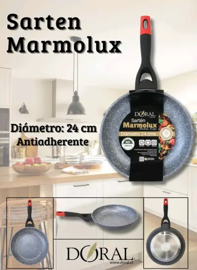 Sartén Marmolux 24 cm Antiadherente - miniatura 1