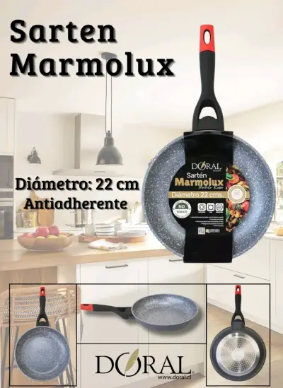 Sartén Marmolux 24 cm Antiadherente - miniatura 2