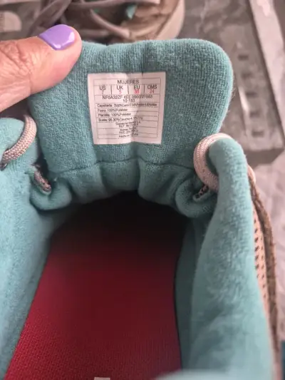 Zapatillas de senderismo The North Face marrón - miniatura 3