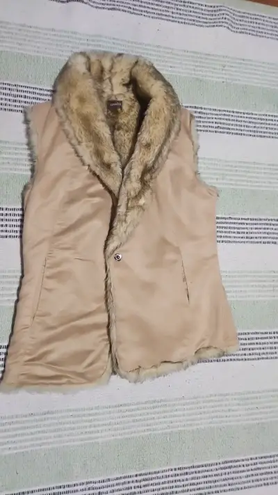 Chaqueta de piel sintética sin mangas Crosby - miniatura 4