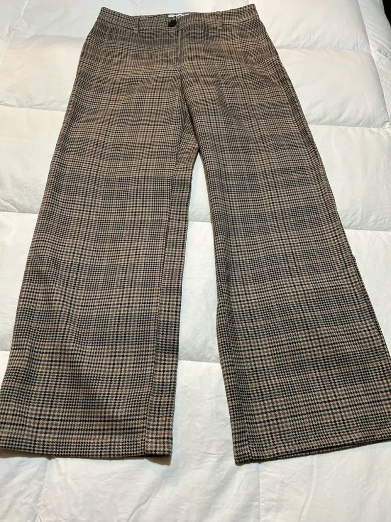 Pantalones a cuadros Sybilla talla M - 2