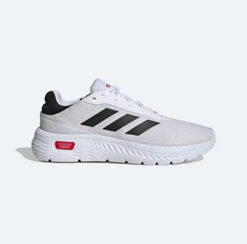 Zapatillas deportivas Adidas blancas con negro - 1