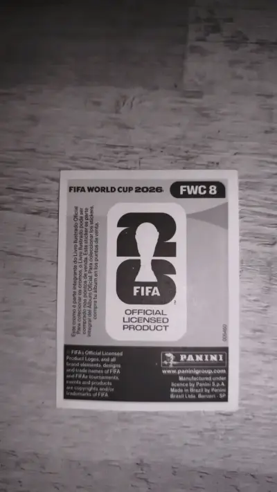 Lámina holográfica FIFA World Cup 2026 fwc8 - miniatura 3