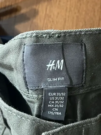 Pantalones verdes H&M - miniatura 2