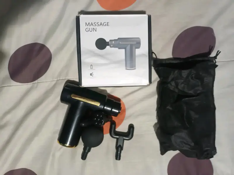 Pistola de Masaje Portátil con Batería Recargable - 3