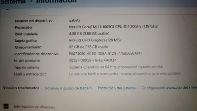 Laptop Lenovo Ideapad S145 en buen estado - miniatura 4