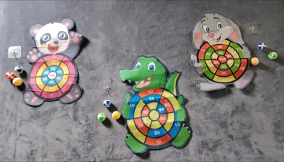 Juego tiro al blanco para niños diseño de animales - miniatura 1