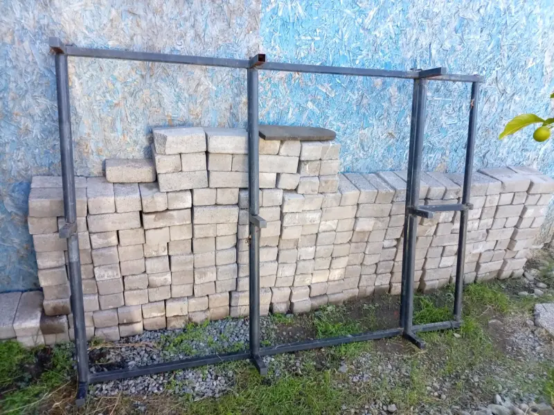 Porta escalera Estructura metálica