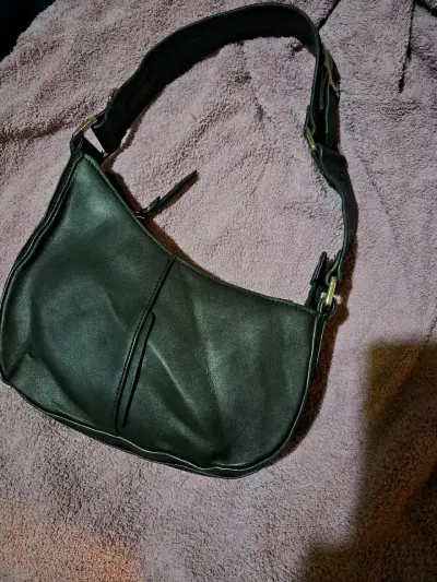Bolso de cuero negro Steve Madden - miniatura 4