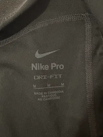 Shorts deportivos Nike Pro Dri-FIT azul - miniatura 2