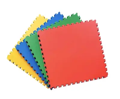 Set de alfombras de goma eva colores surtidos - miniatura 1