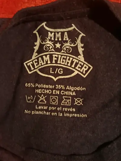 Polera mma team fighter y2k - miniatura 3
