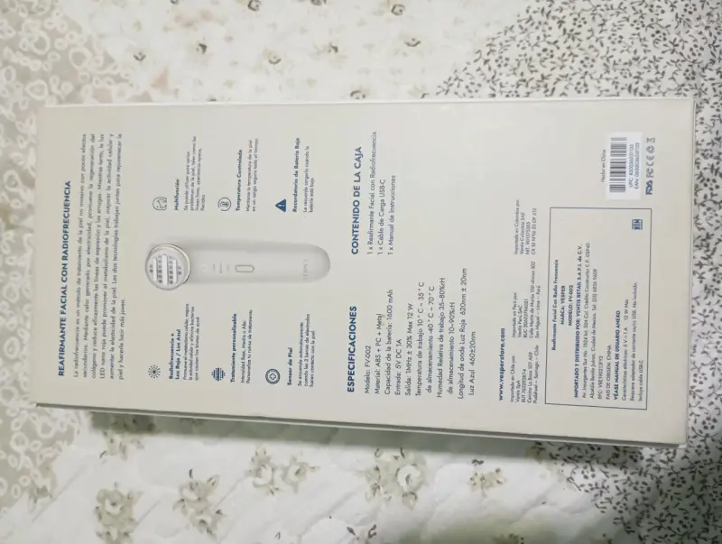 Dispositivo de masaje facial LED Vesper - 3