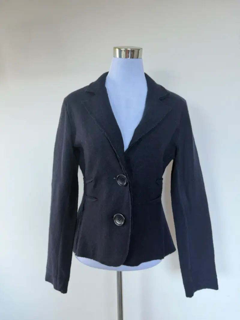 Blazer azul marino Lana - 1