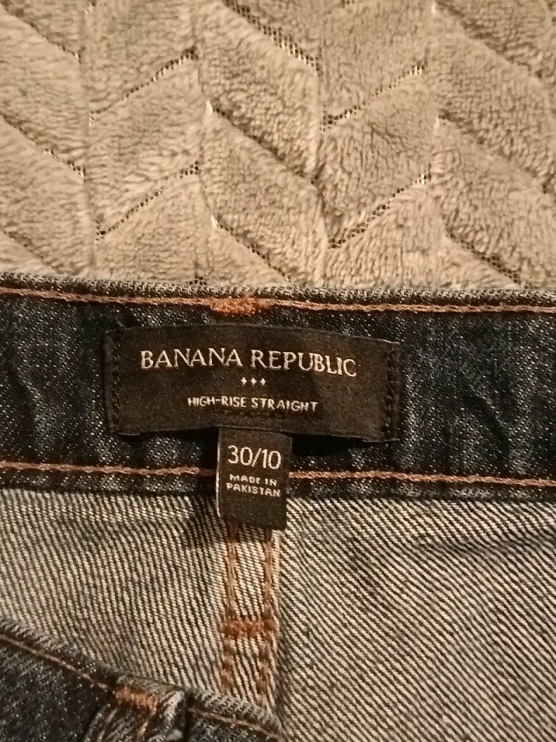 Jeans rectos banana republic tiro alto - 3