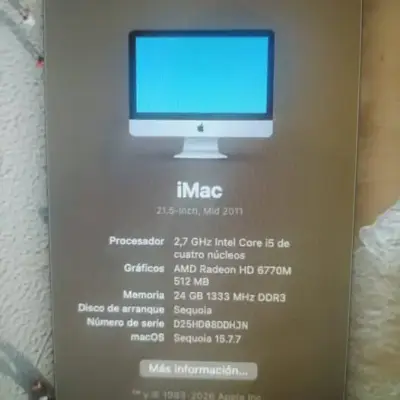 Imac 21.5 Reacondicionado - miniatura 2