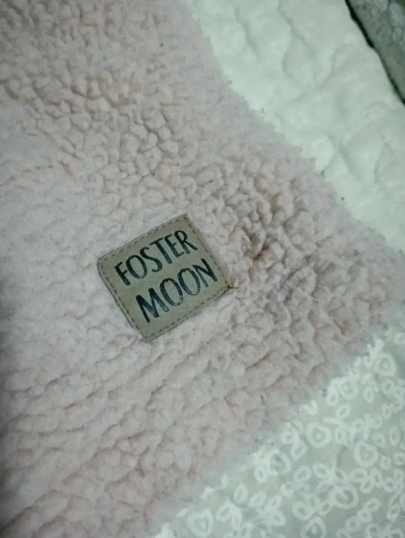 Abrigo de lana Foster Moon color rosa - 1