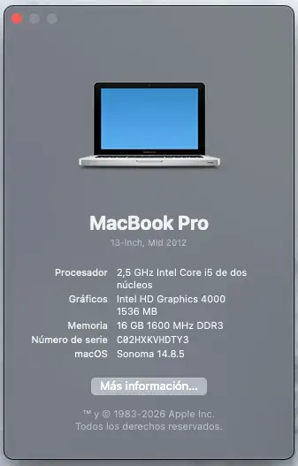 Remato Macbook Pro A1278, Una Joya - 2