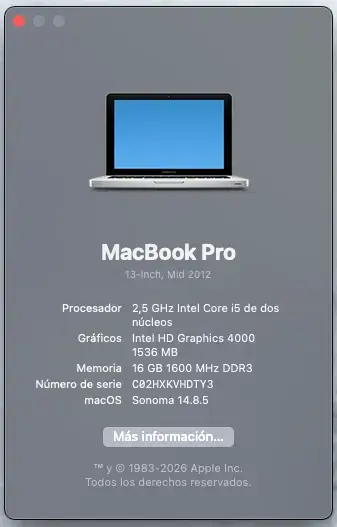 Remato Macbook Pro A1278, Una Joya - miniatura 2