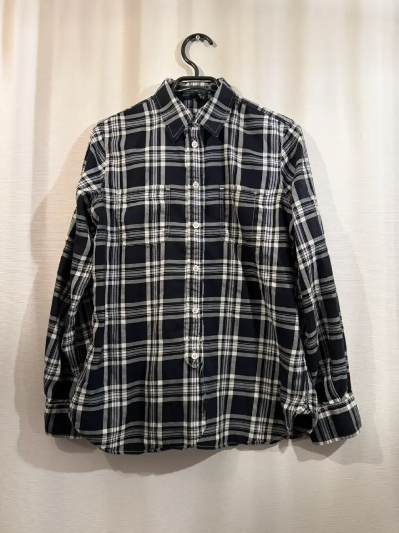 Camisa de franela a cuadros para mujer - 3