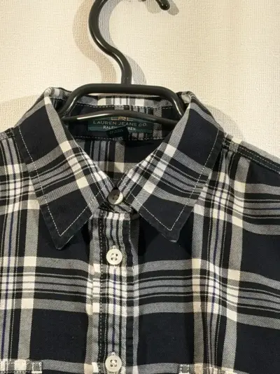 Camisa de franela a cuadros para mujer - miniatura 4