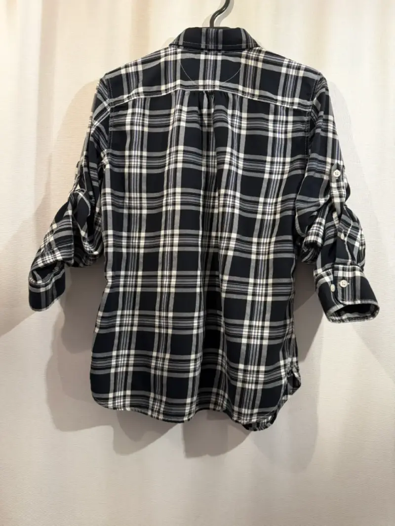 Camisa de franela a cuadros para mujer - 6