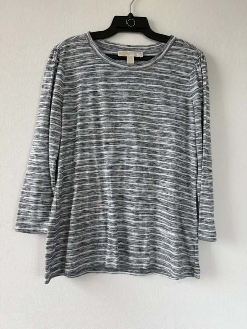 Polera de rayas gris Michael Kors - 1