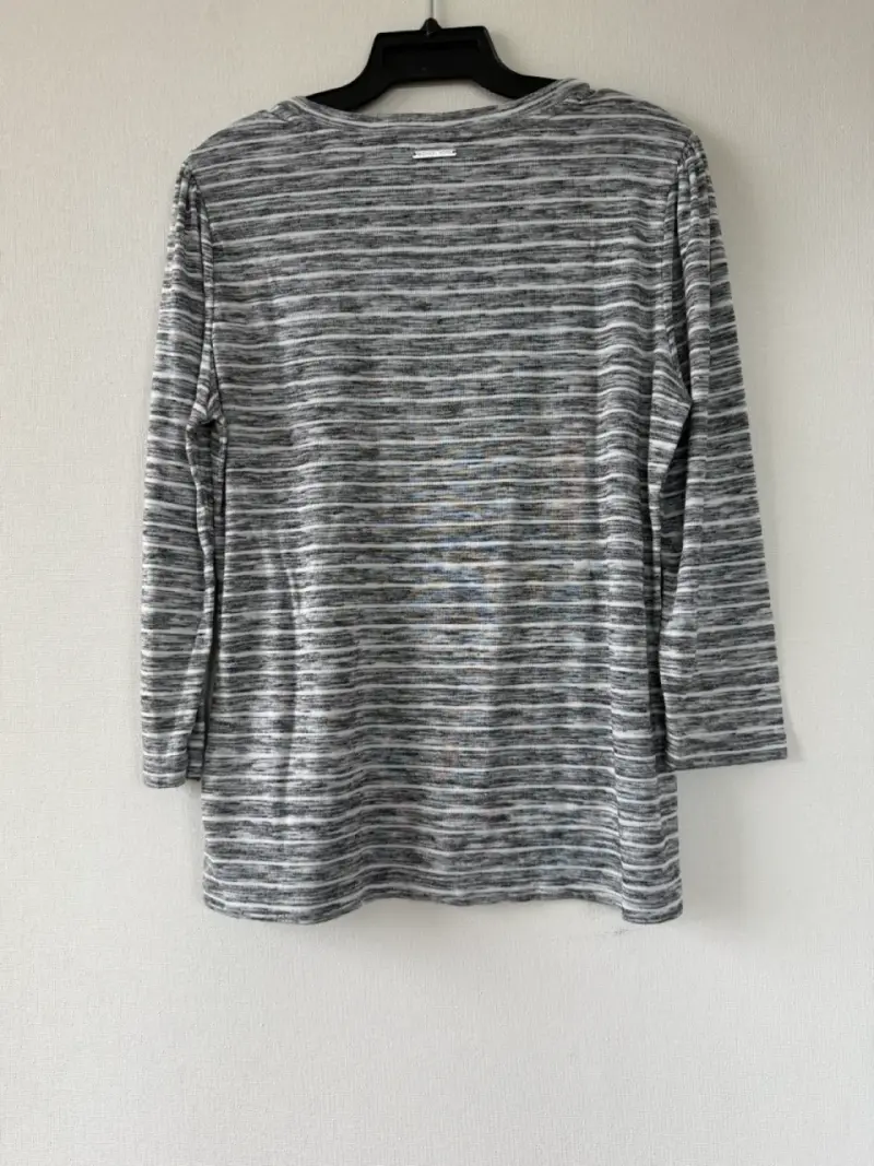 Polera de rayas gris Michael Kors - 4