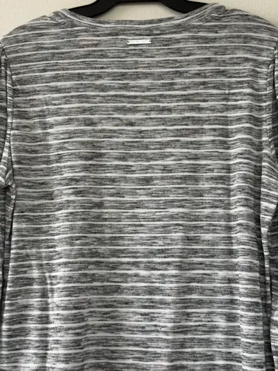 Polera de rayas gris Michael Kors - miniatura 5
