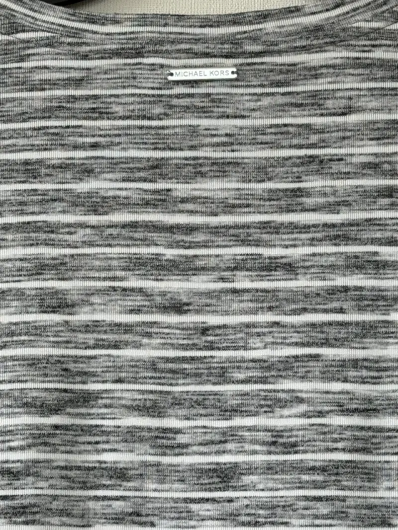 Polera de rayas gris Michael Kors - 6