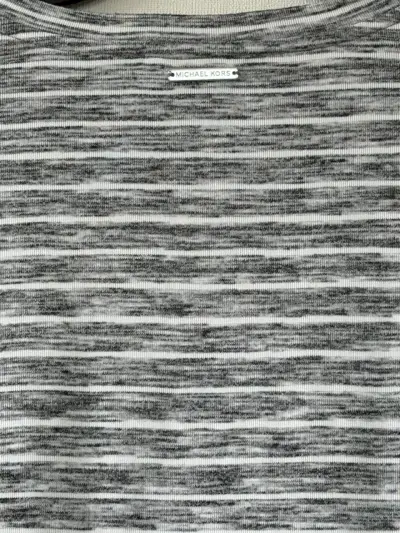 Polera de rayas gris Michael Kors - miniatura 6