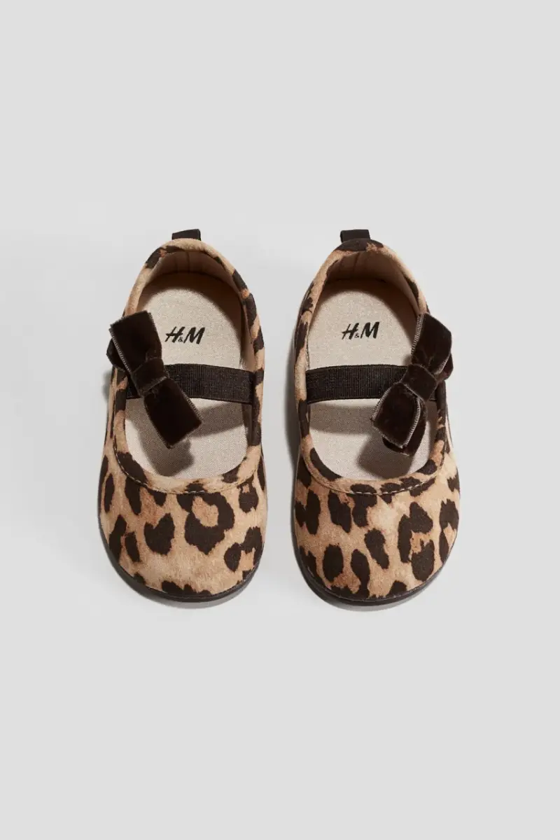 Zapatos ballerina niña H&M animal print - 1