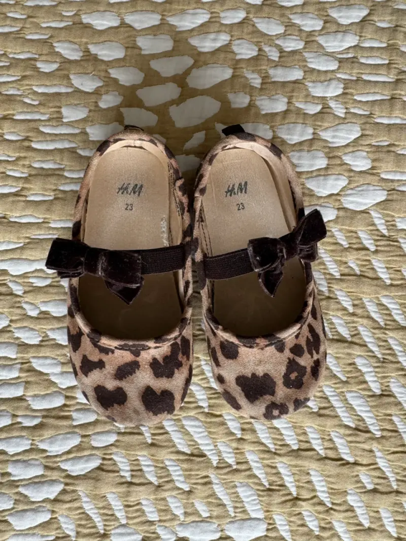Zapatos ballerina niña H&M animal print - 4