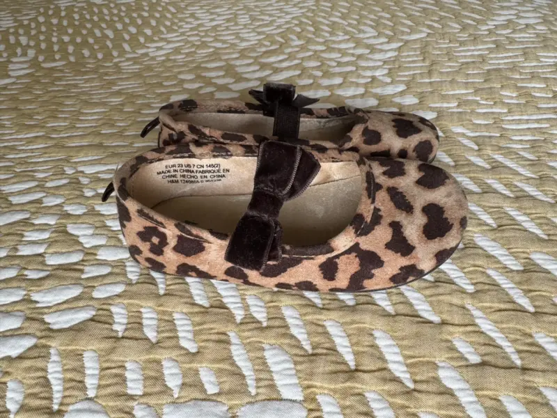 Zapatos ballerina niña H&M animal print - 5