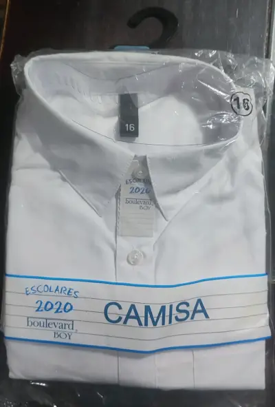 Camisa escolar blanca talla 16 Boulevard Boy - miniatura 1