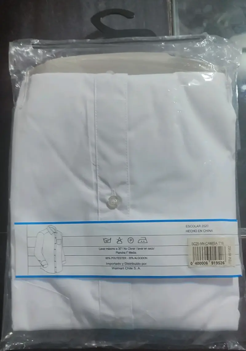 Camisa escolar blanca talla 16 Boulevard Boy - 2