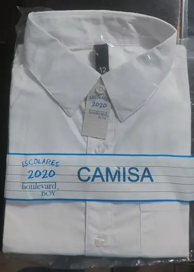 Camisa escolar blanca Boulevard Boy talla 12 - miniatura 1