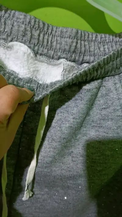 Pantalones de chándal grises para mujer - miniatura 2