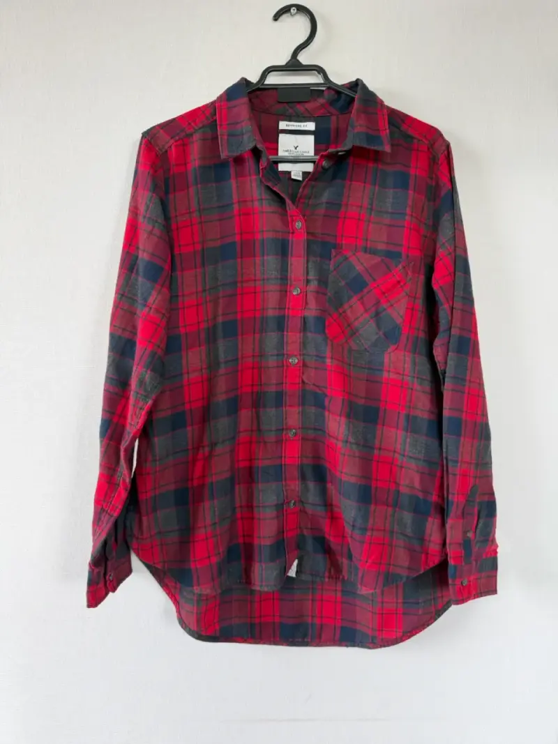 Camisa de franela a cuadros - 1