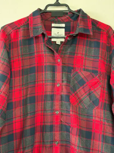 Camisa de franela a cuadros - miniatura 2