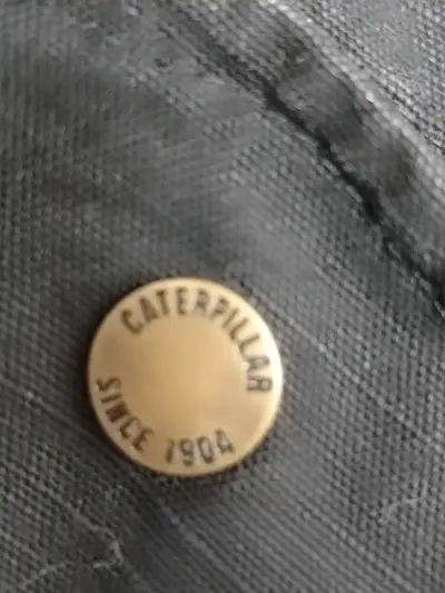 Chaqueta negra de algodón con cierre y botones - miniatura 6
